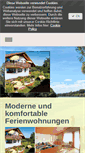 Mobile Screenshot of ferienwohnung-kiene.de