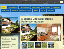 Tablet Screenshot of ferienwohnung-kiene.de